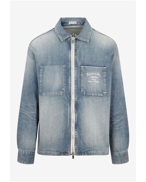 dior jeans jacke|dior denim jacket men.